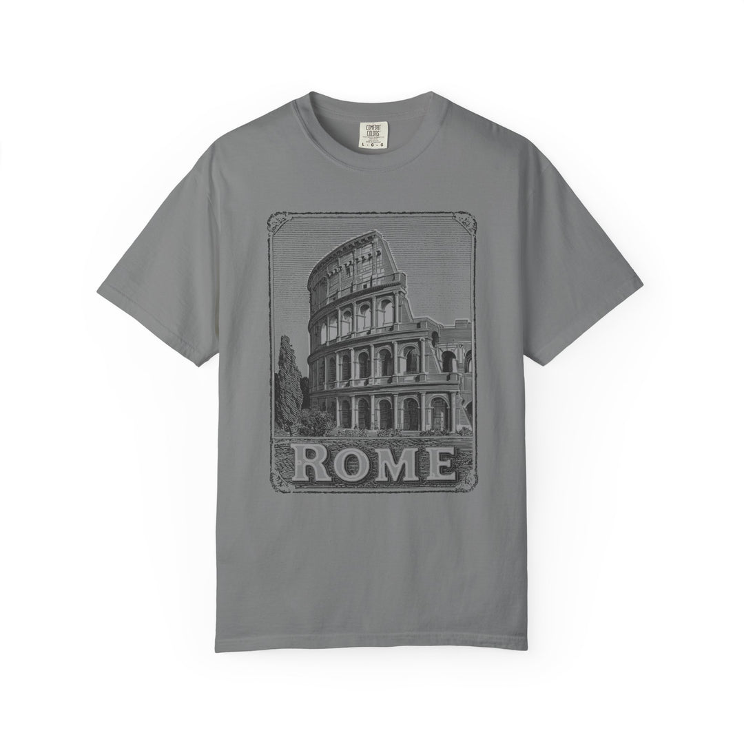 ROME VINTAGE COLOSSEUM Mens WUNDERLAND Heritage  Short Sleeve Tee