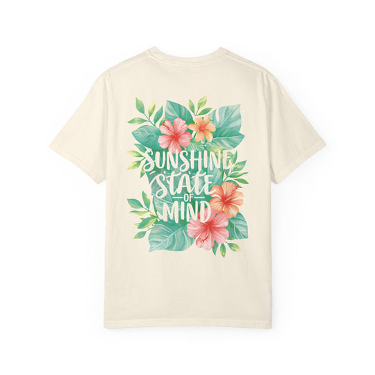 Sunshine State Of Mind Tropical Flowers Womens L&