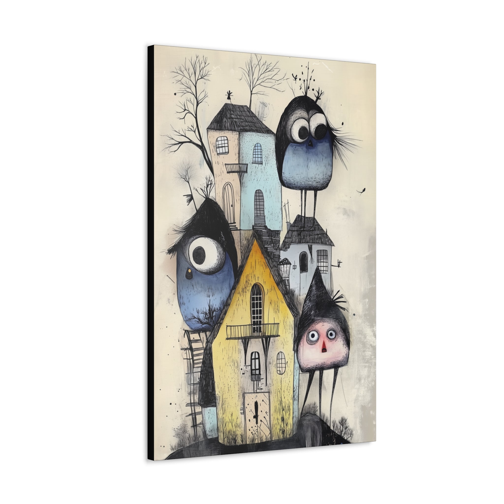 Birdhaus Canvas Print