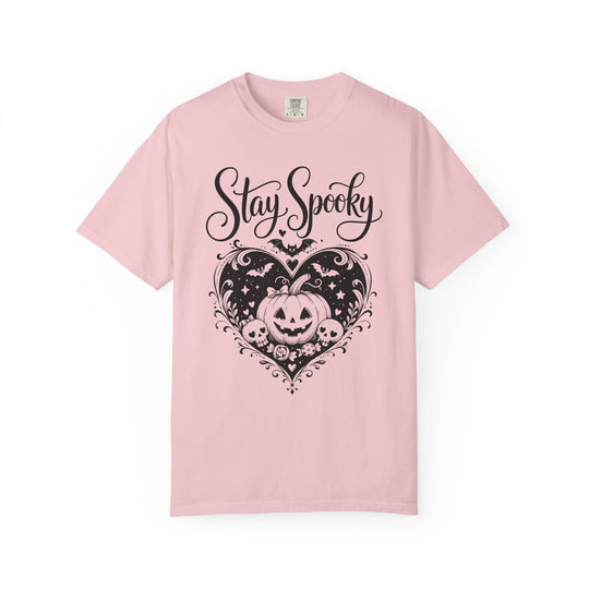 Stay Spooky Pumpkin Heart Womens WUNDERLAND Halloween Booteek Short Sleeve Tee