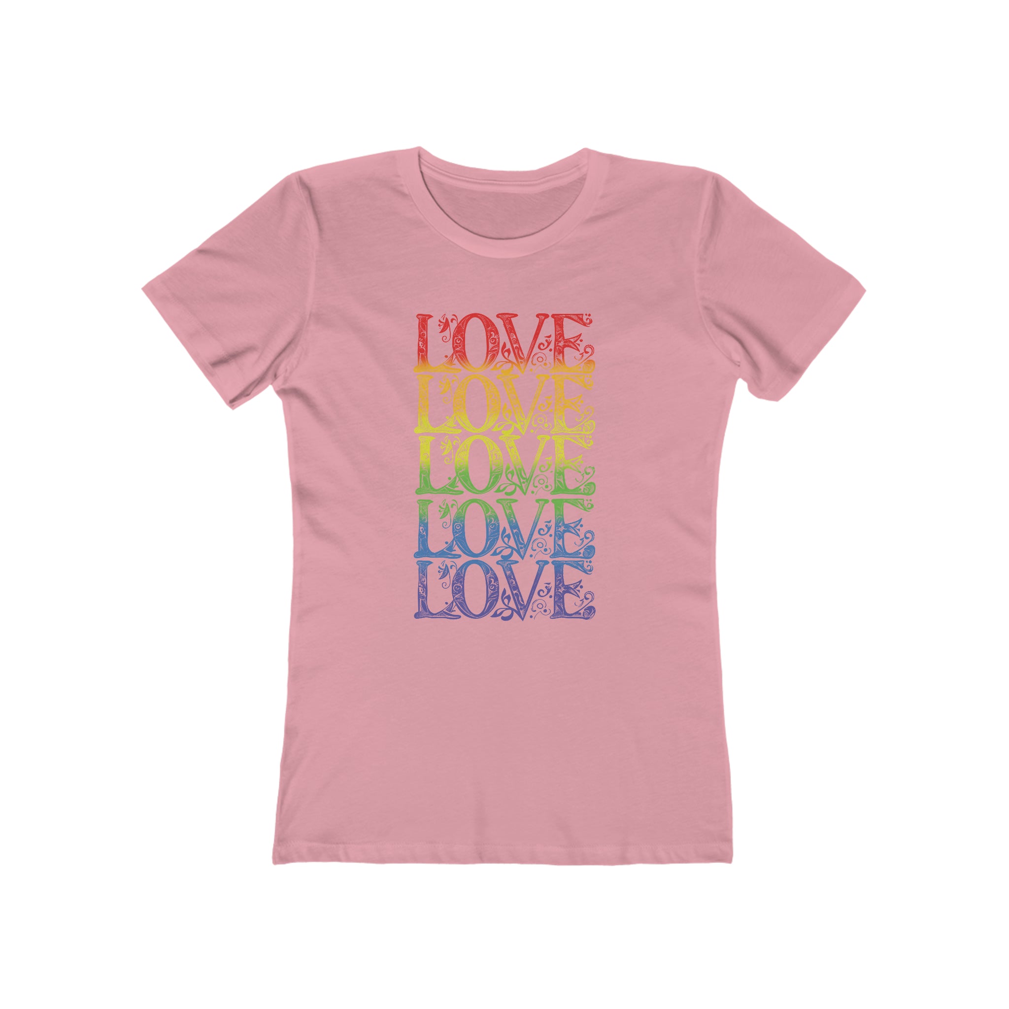 Love Love Love Womens Pride 24 Graphic Tee