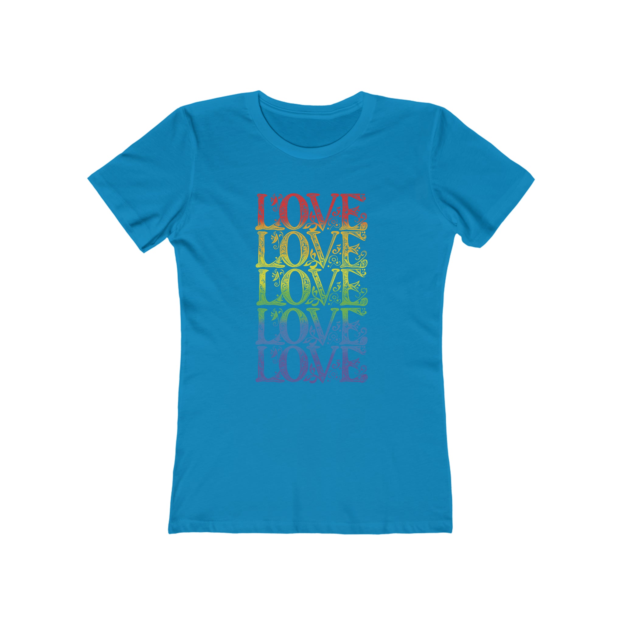 Love Love Love Womens Pride 24 Graphic Tee