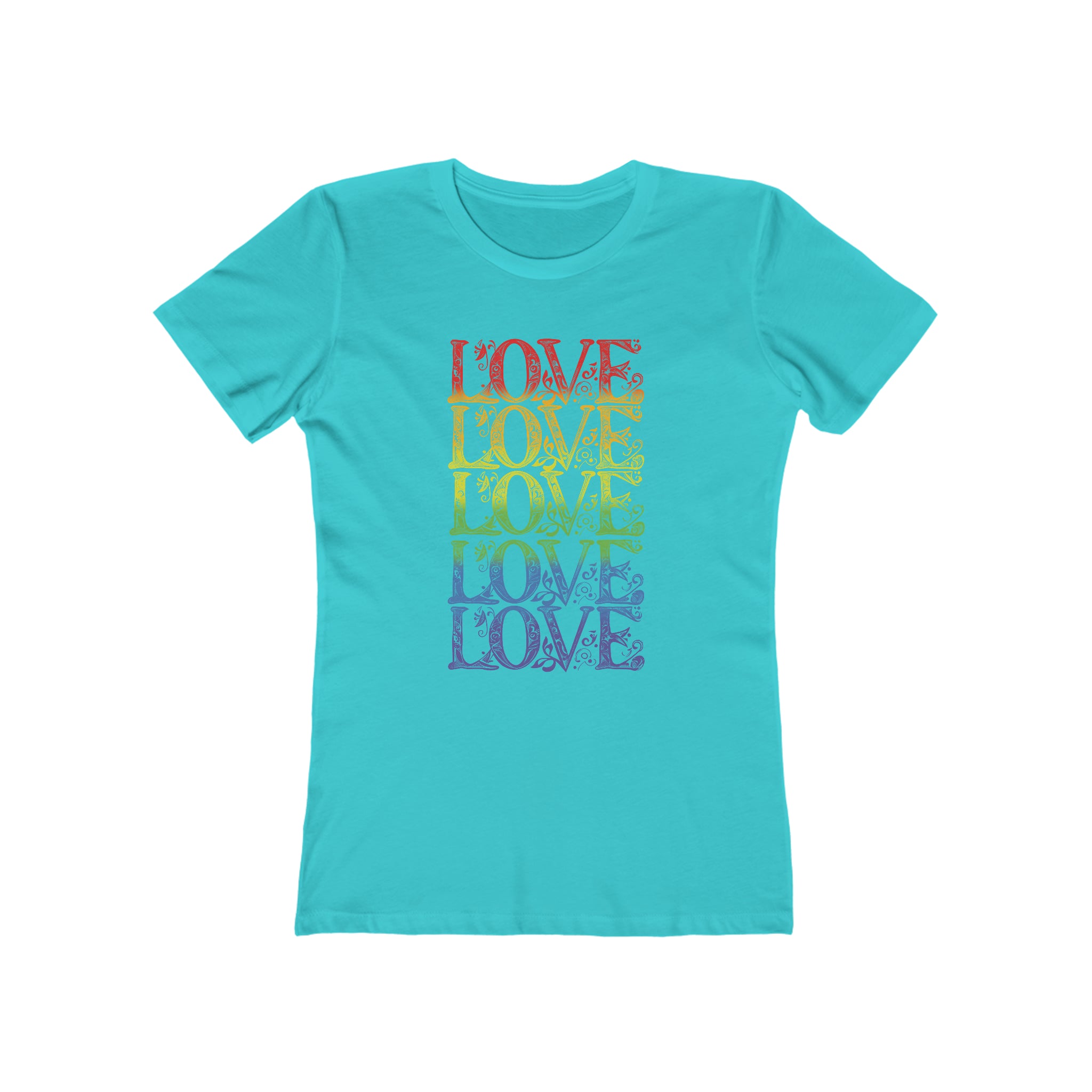 Love Love Love Womens Pride 24 Graphic Tee