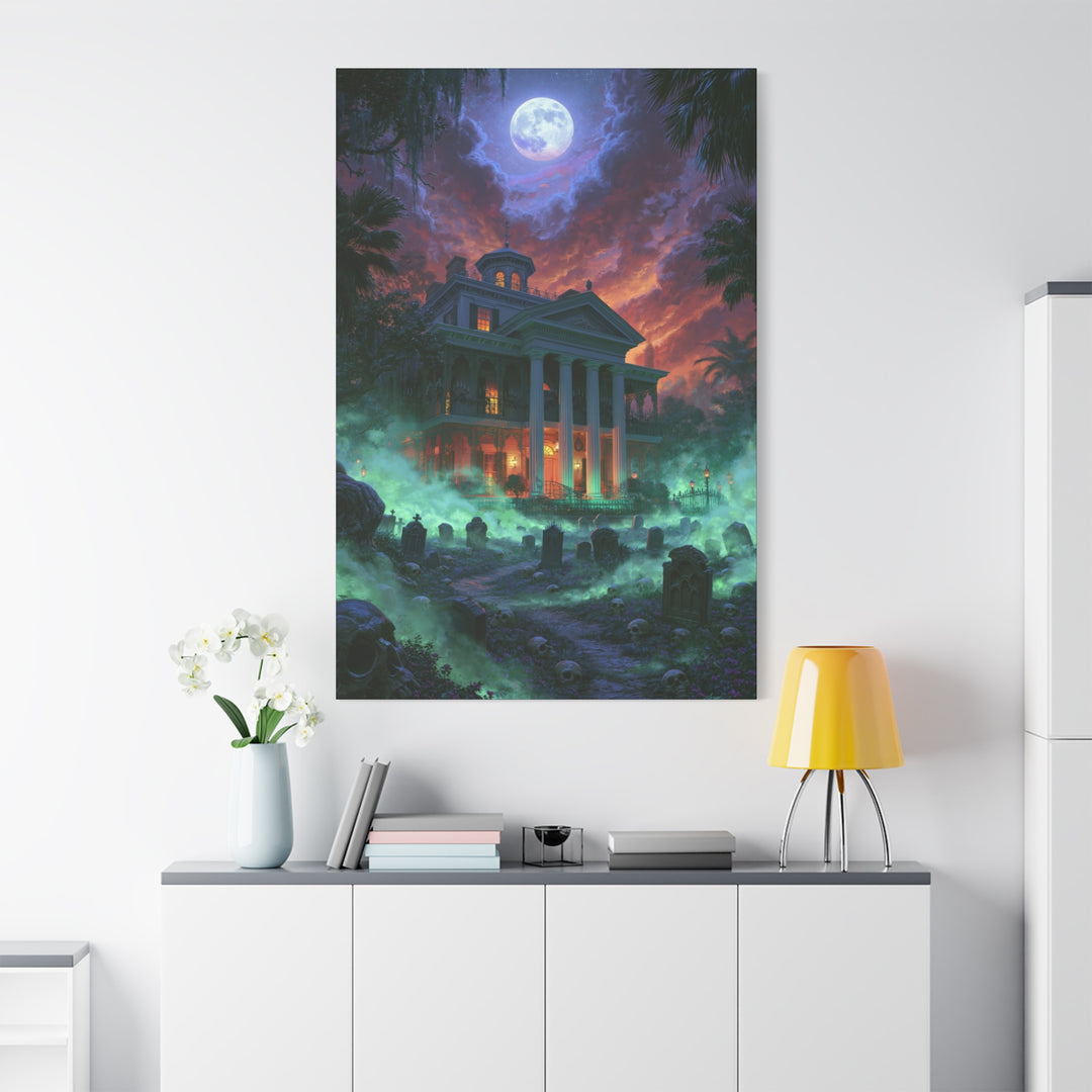 Southern Haunting Canvas Wall Art
