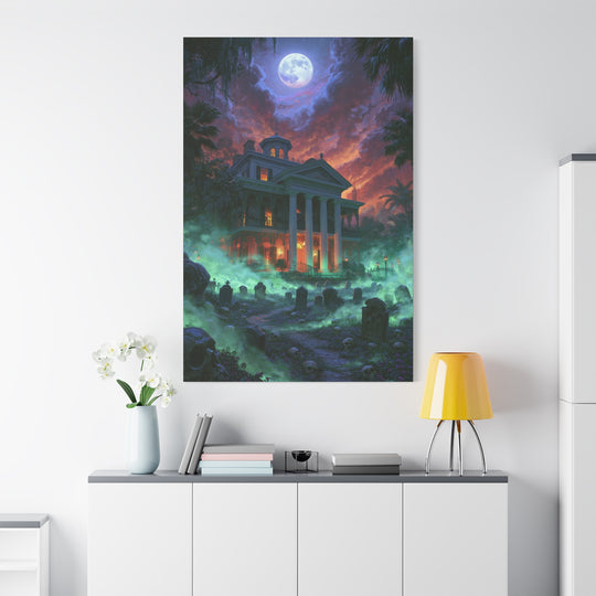 Southern Haunting Canvas Wall Art