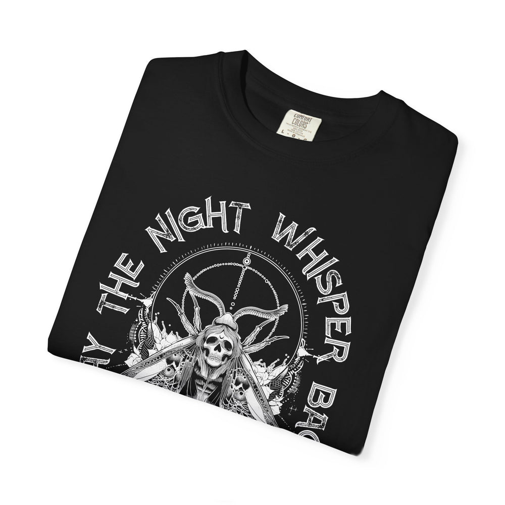 Night Whisper Moth Skull Occult Mens WUNDERLAND Halloween Booteek Short Sleeve Tee