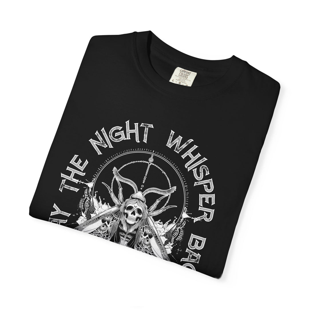 Night Whisper Moth Skull Occult Mens WUNDERLAND Halloween Booteek Short Sleeve Tee