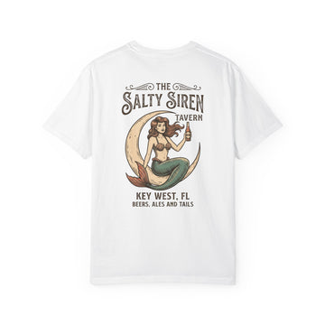 Salty Siren Tavern Mens AQUA VIDA Short Sleeve Tee