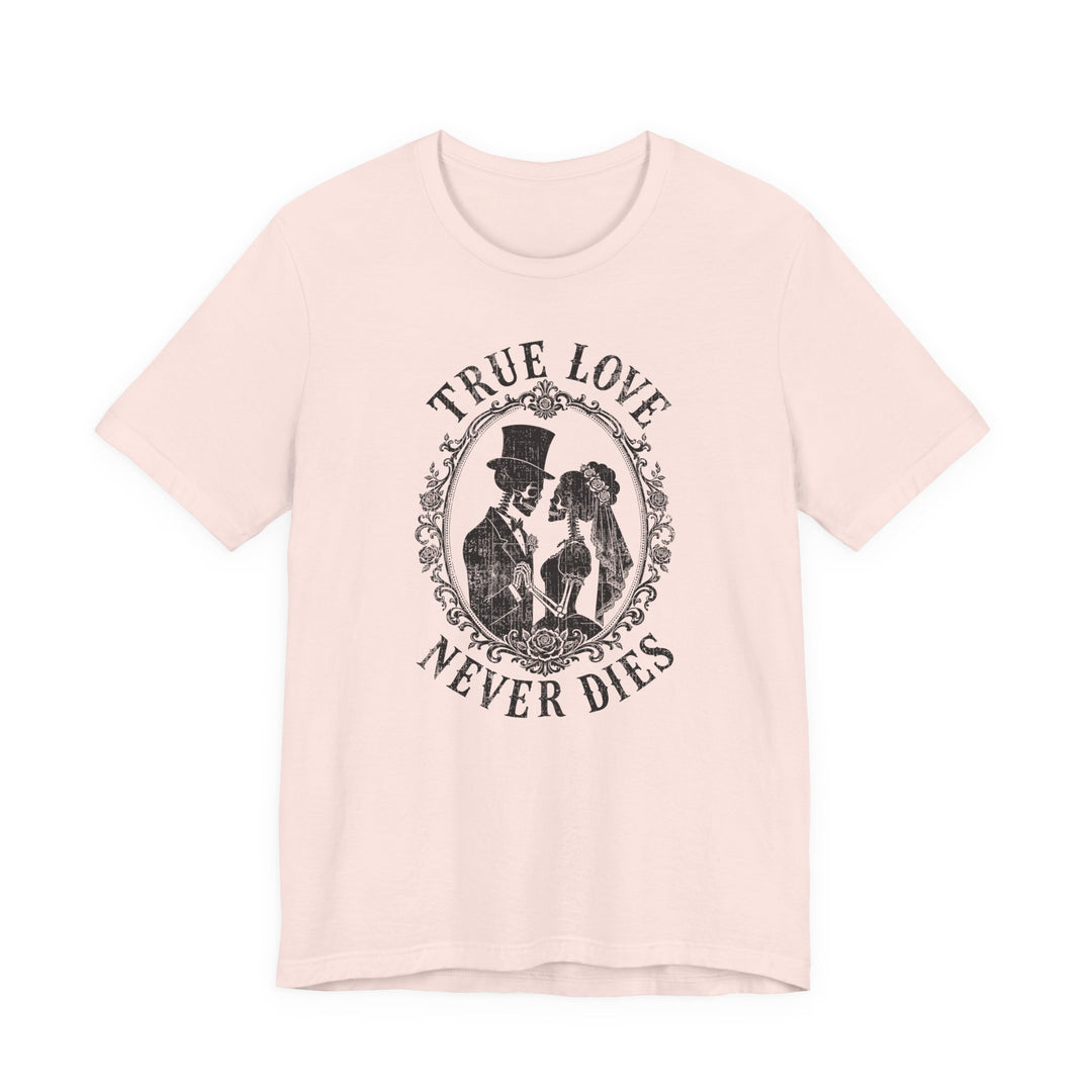 True Love Never Dies Skeleton Silhouettes Women&
