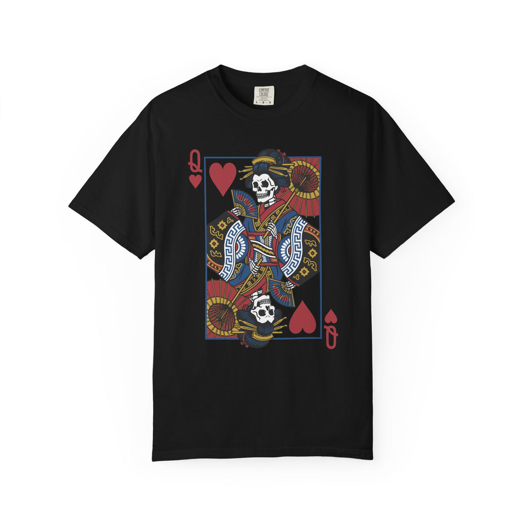 Geisha Queen Of Hearts Mens ATOMYK Short Sleeve Tee