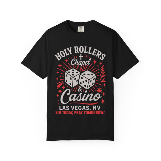 HOLY ROLLERS CASINO Mens WUNDERLAND Short Sleeve Tee