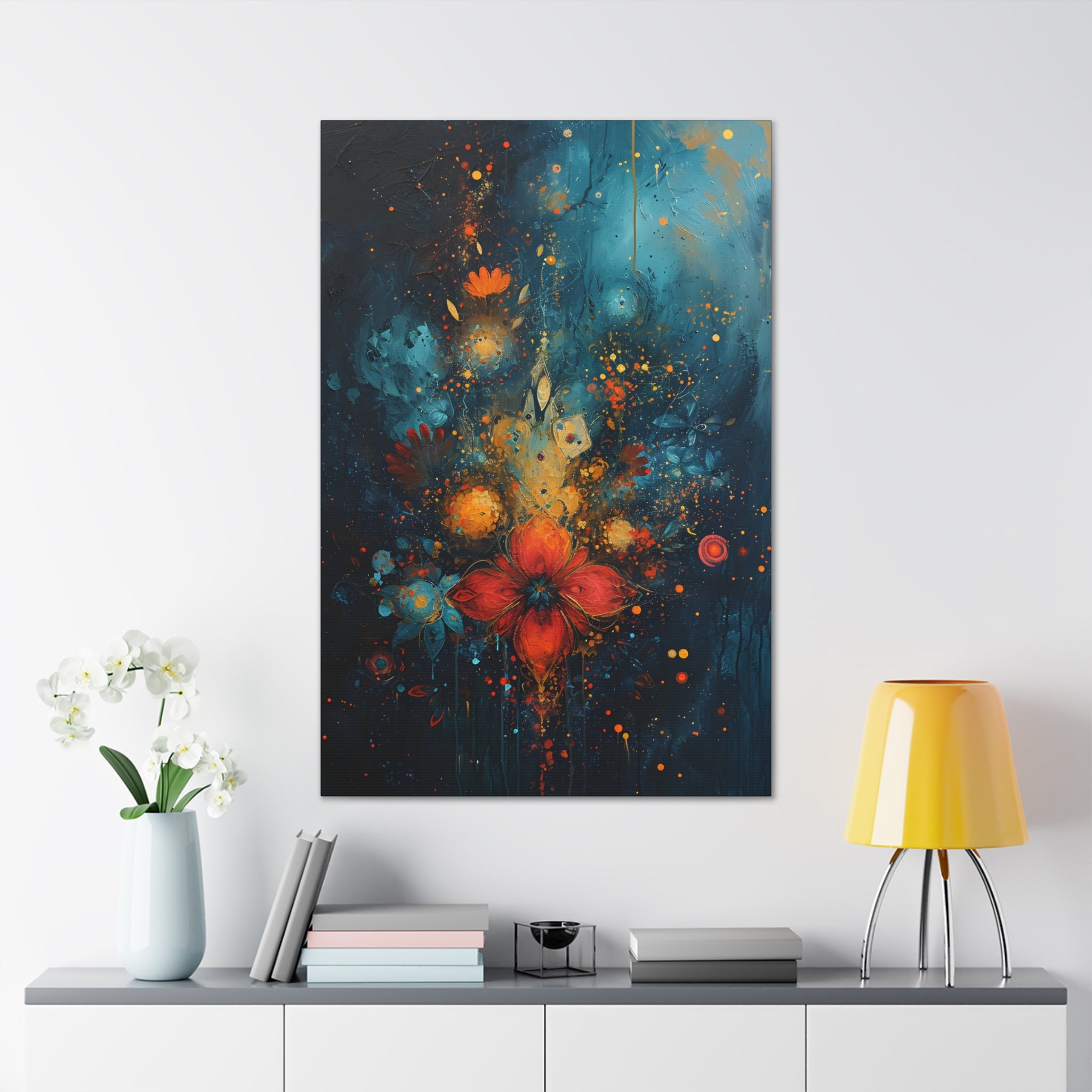 The Dripping Thought Canvas Print