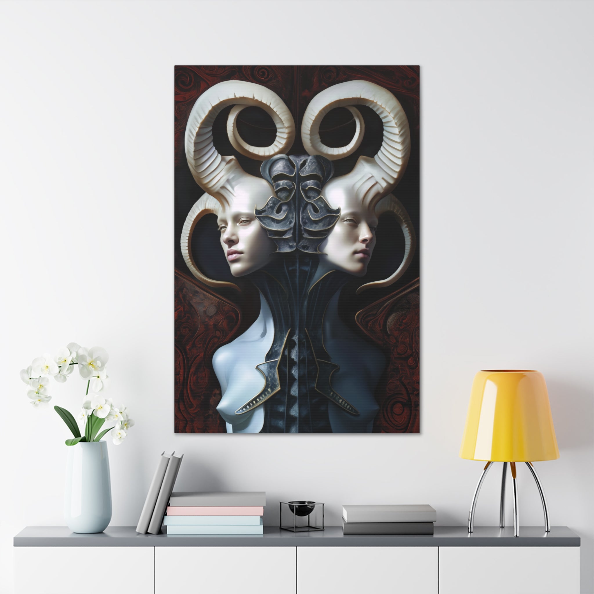 Harlequin's Ache Canvas Print