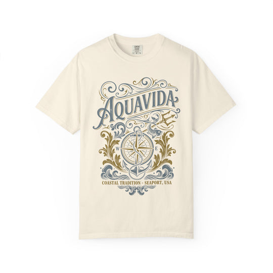 Coastal Tradition Mens AQUA VIDA Short Sleeve Tee