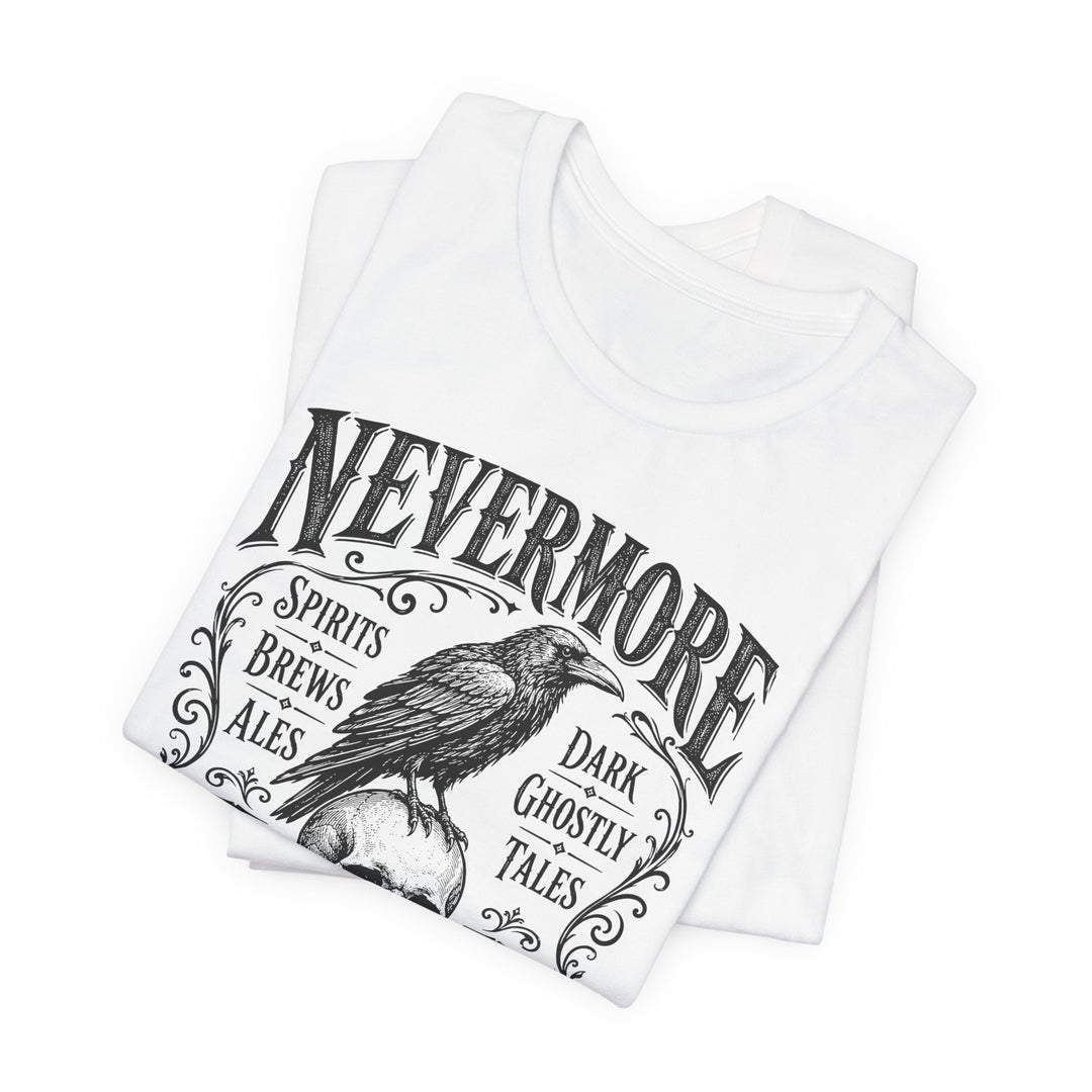Nevermore Tavern Raven &amp; Skull Gothic Pub Men&