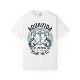Ocean Soul Maritime Co. Mens AQUA VIDA Short Sleeve Tee