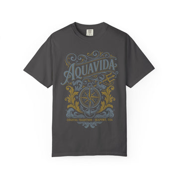 Coastal Tradition Mens AQUA VIDA Short Sleeve Tee