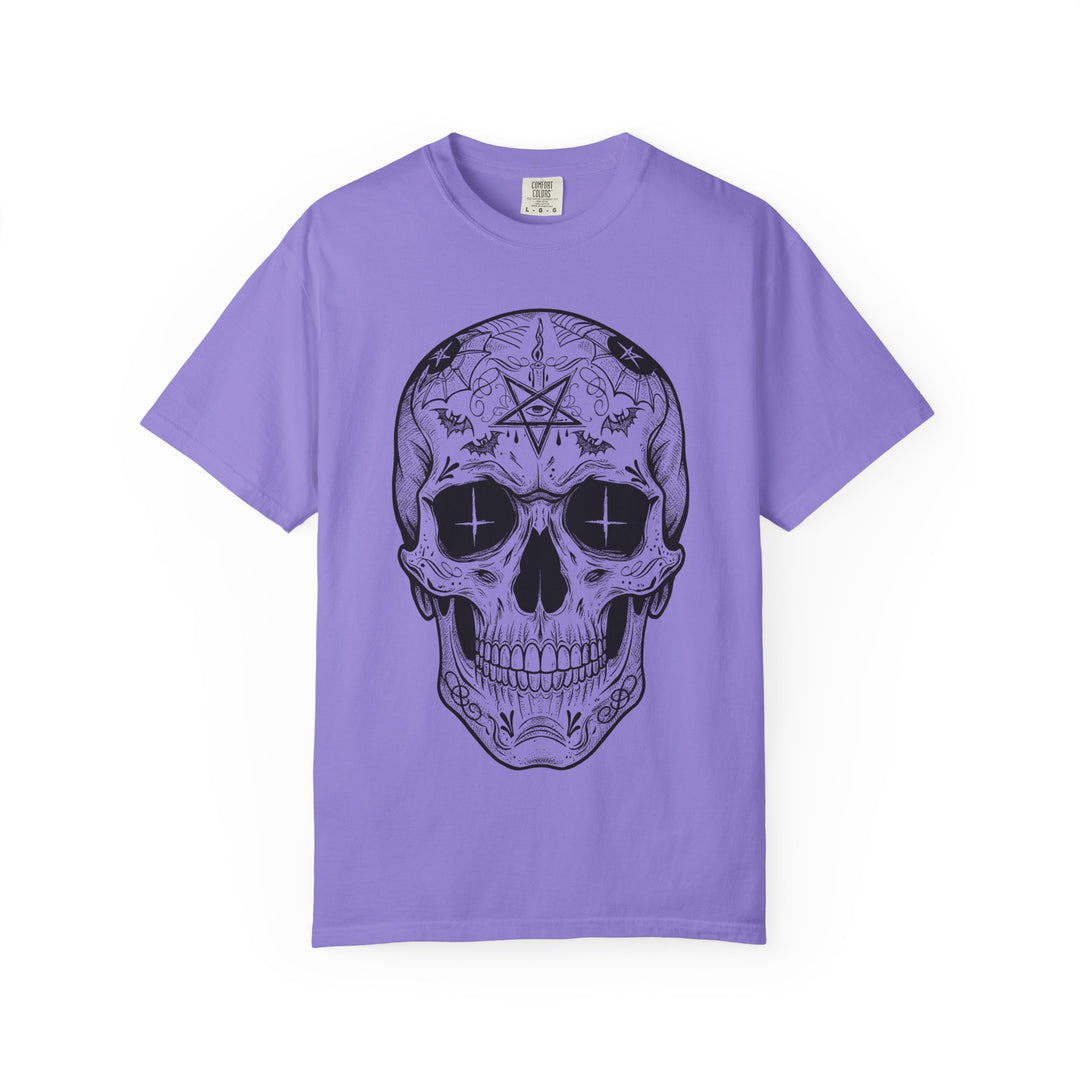 Tattoo Skull Mens WUNDERLAND Backyard Dept Halloween Booteek Short Sleeve Tee