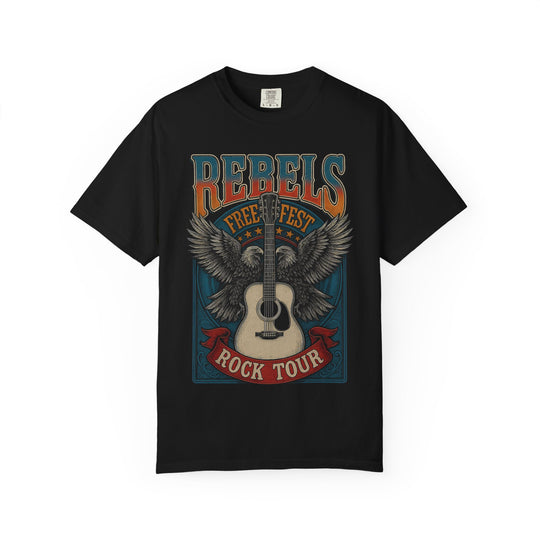 Rebels Free Fest Rock Concert Tour Womens L&