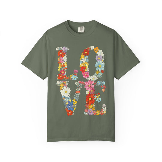 Floral LOVE Letters Womens L&