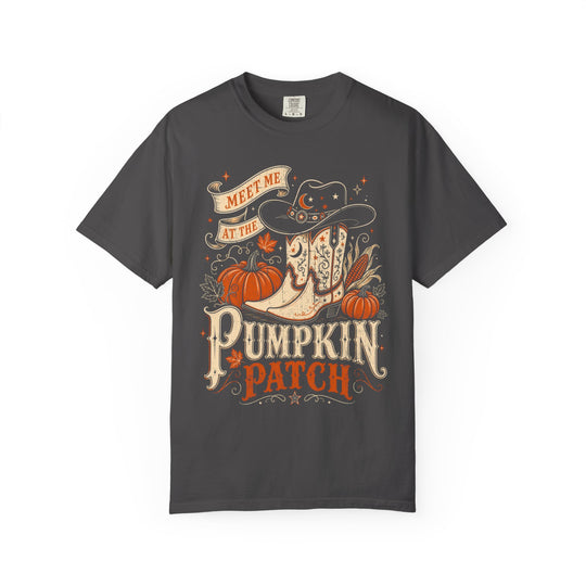 Meet Me At The Pumpkin Patch Womens WUNDERLAND Halloween Booteek Short Sleeve Tee