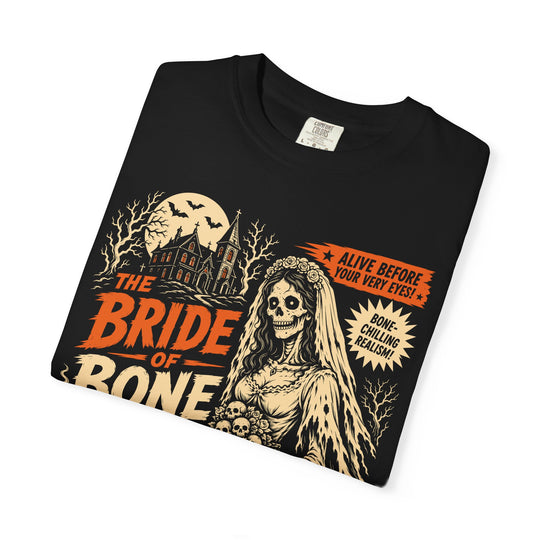 Bride of Bone Hollow Retro Horror Poster Mens WUNDERLAND Halloween Booteek Short Sleeve Tee