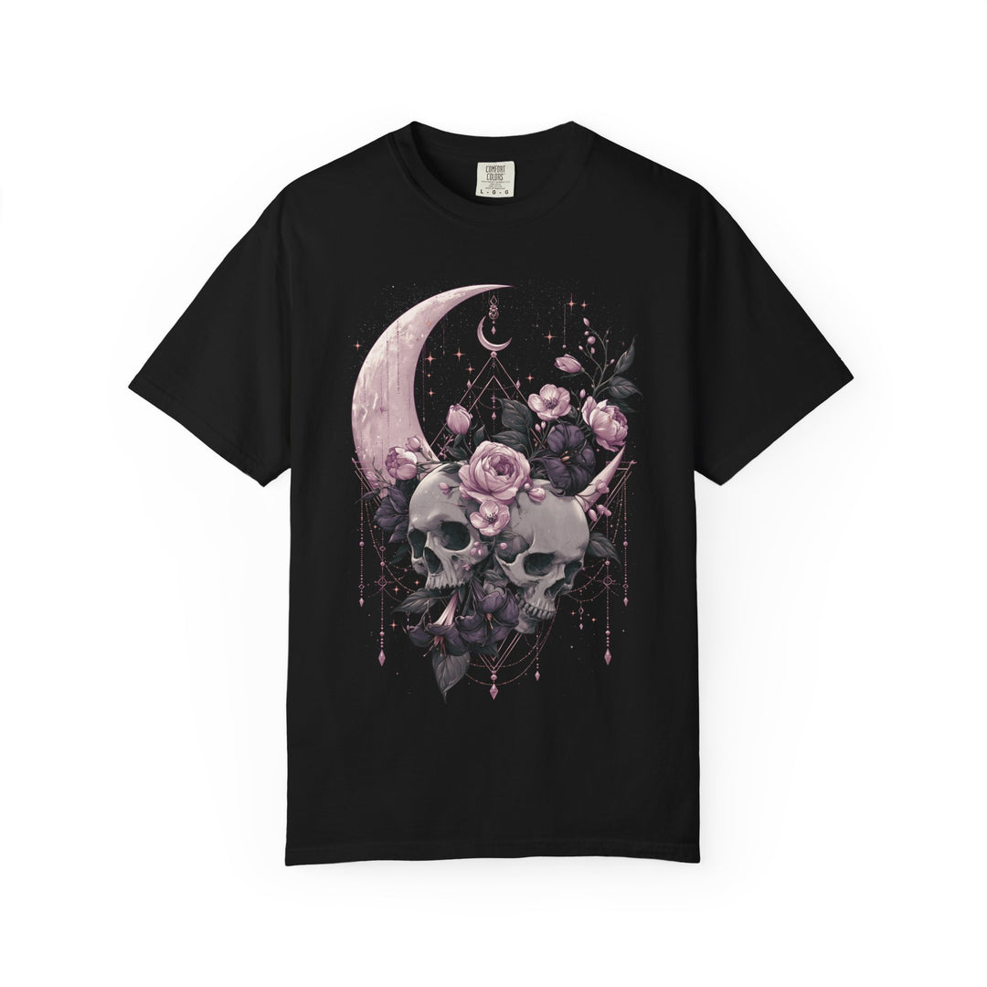 Moon Skull Floral Women&