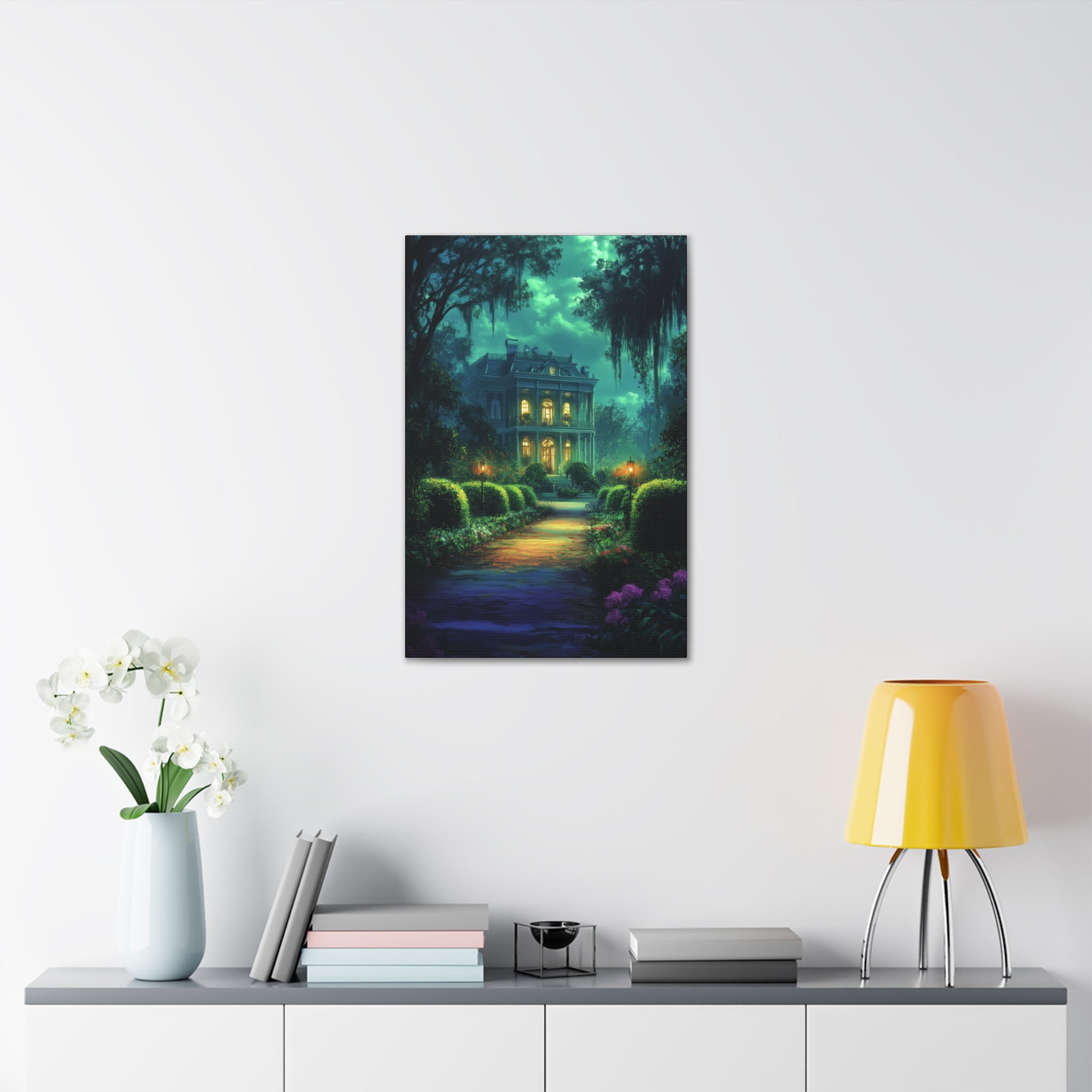 Night Garden Canvas Print