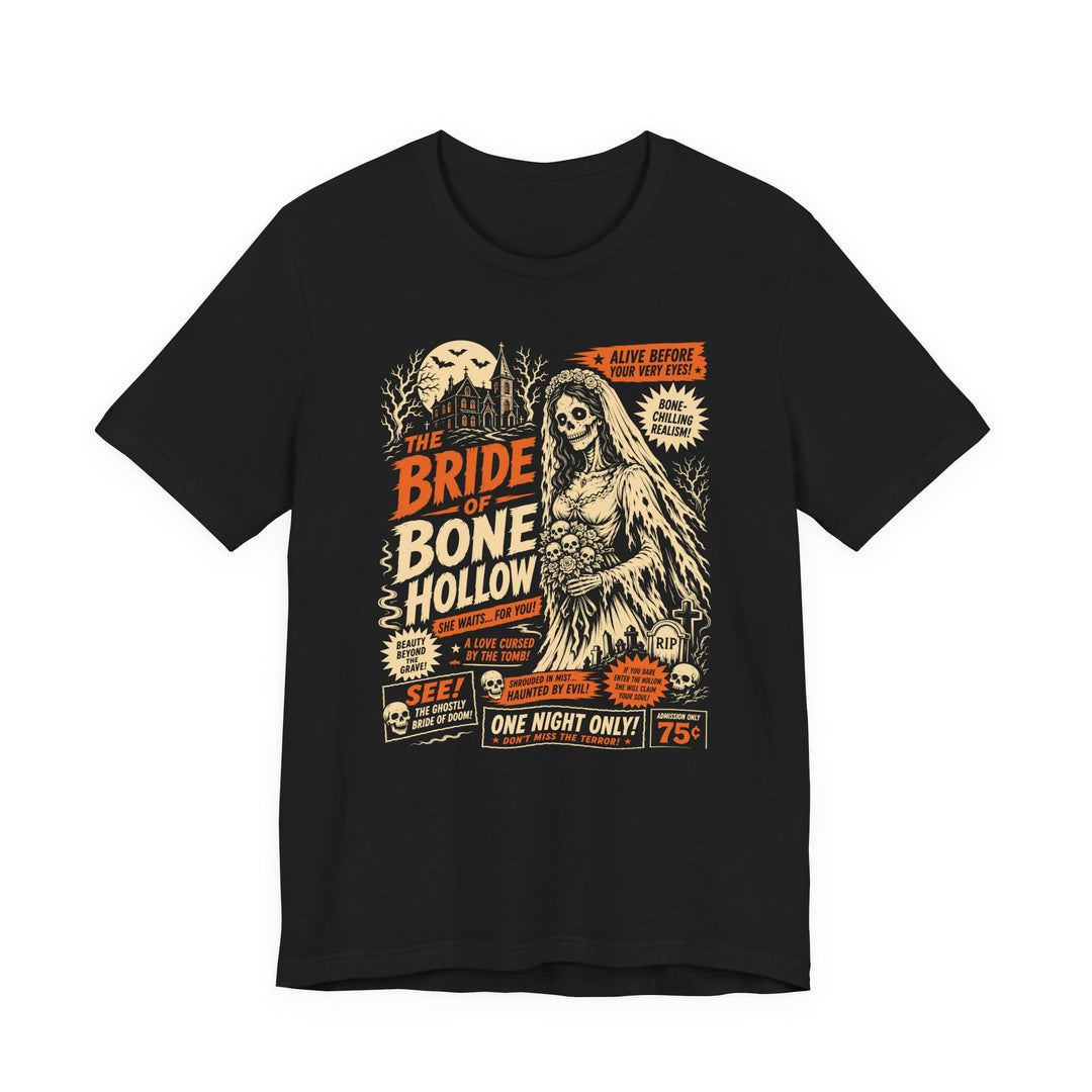 Bride of Bone Hollow Retro Horror Poster Men&