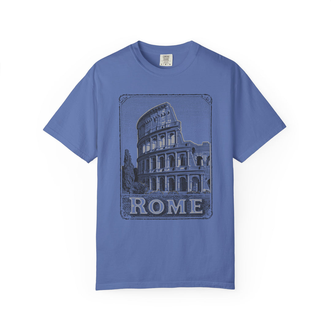 ROME VINTAGE COLOSSEUM Mens WUNDERLAND Heritage  Short Sleeve Tee