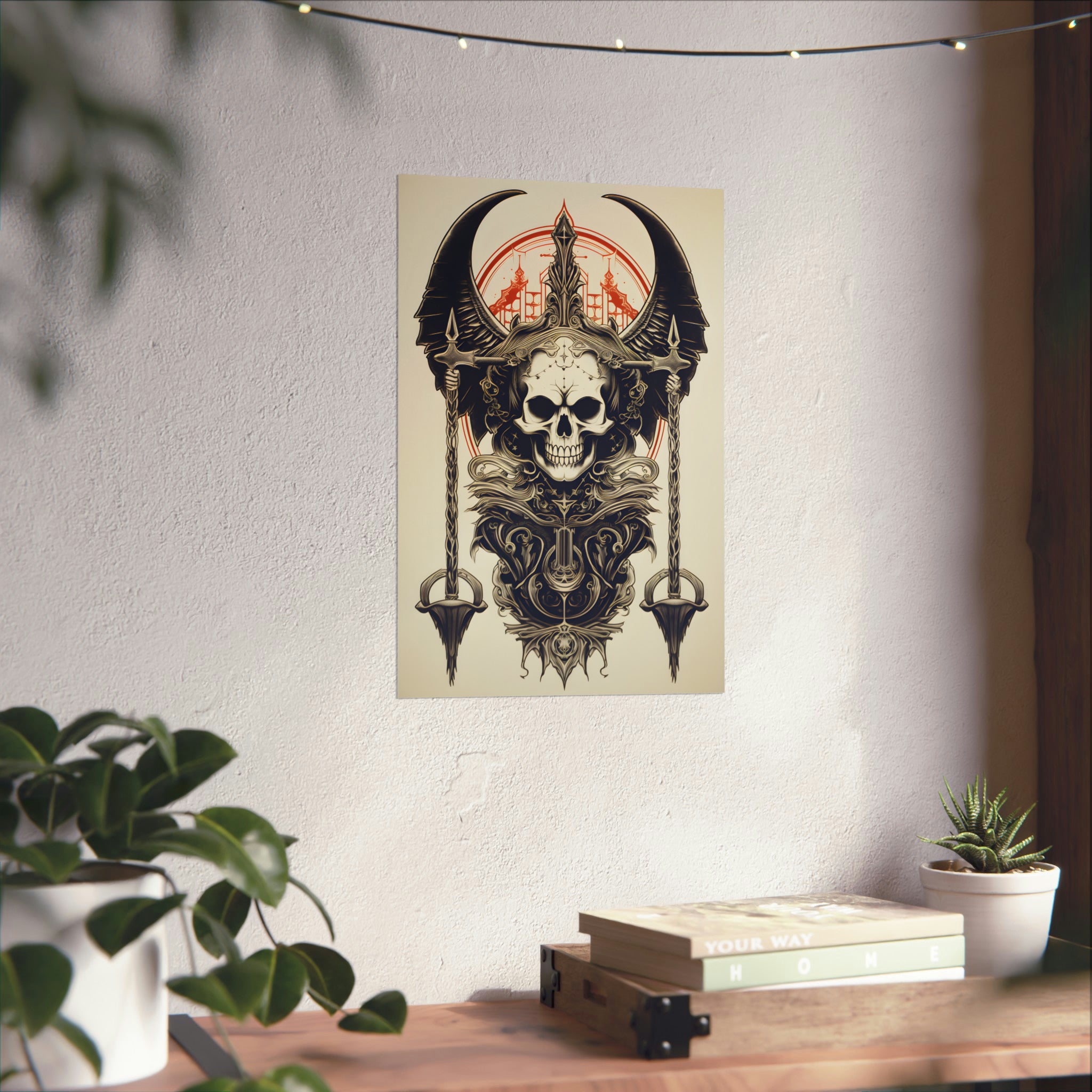 Muerte Pendulum Premium Matte Vertical Poster