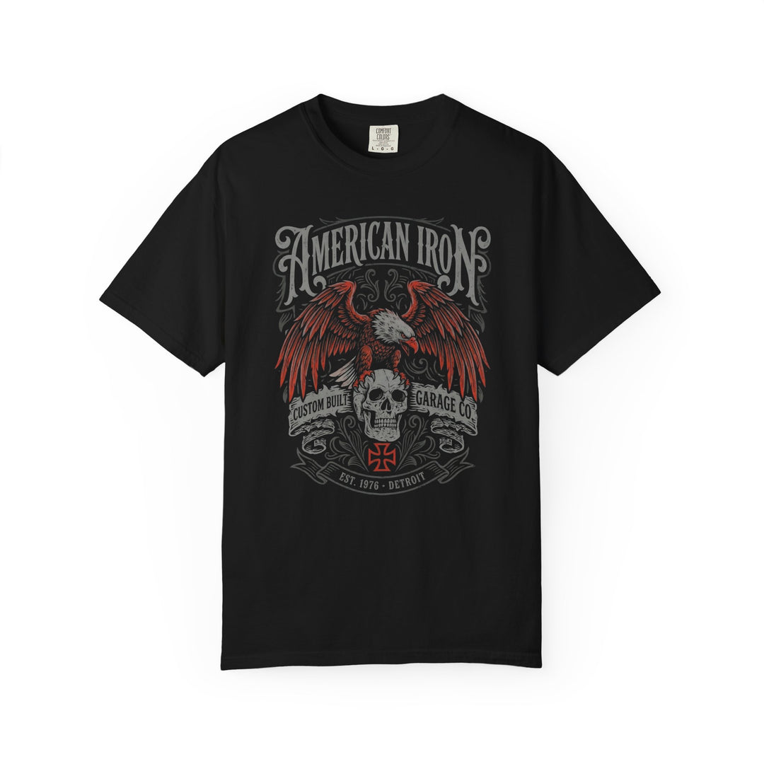 American Iron MC Mens WUNDERLAND Heritage Short Sleeve Tee