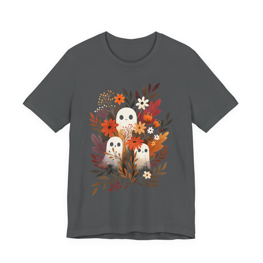 Autumn Ghosts Cute Fall Floral Women&