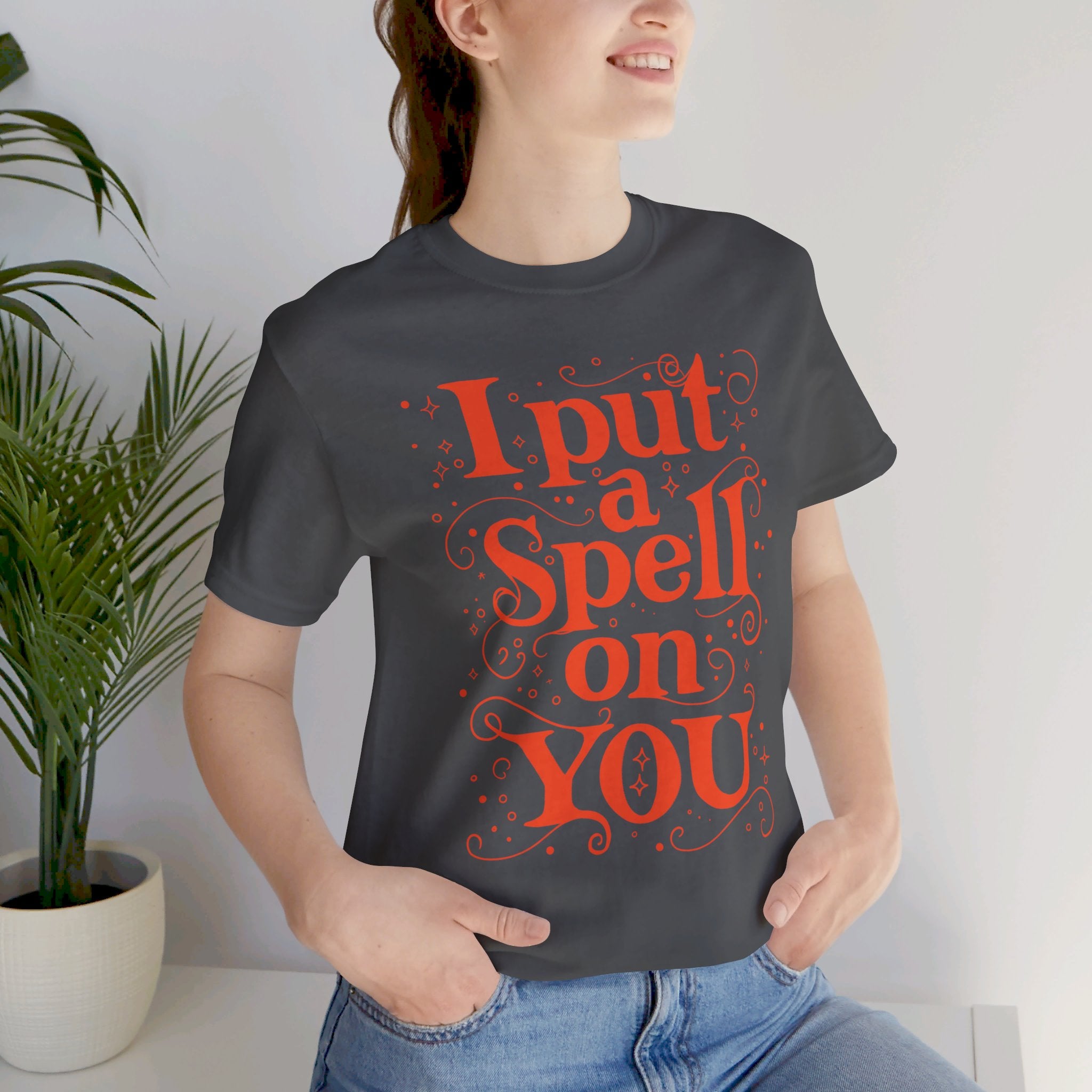 A Spell On You Womens Halloween Booteek Jersey Short Sleeve Tee