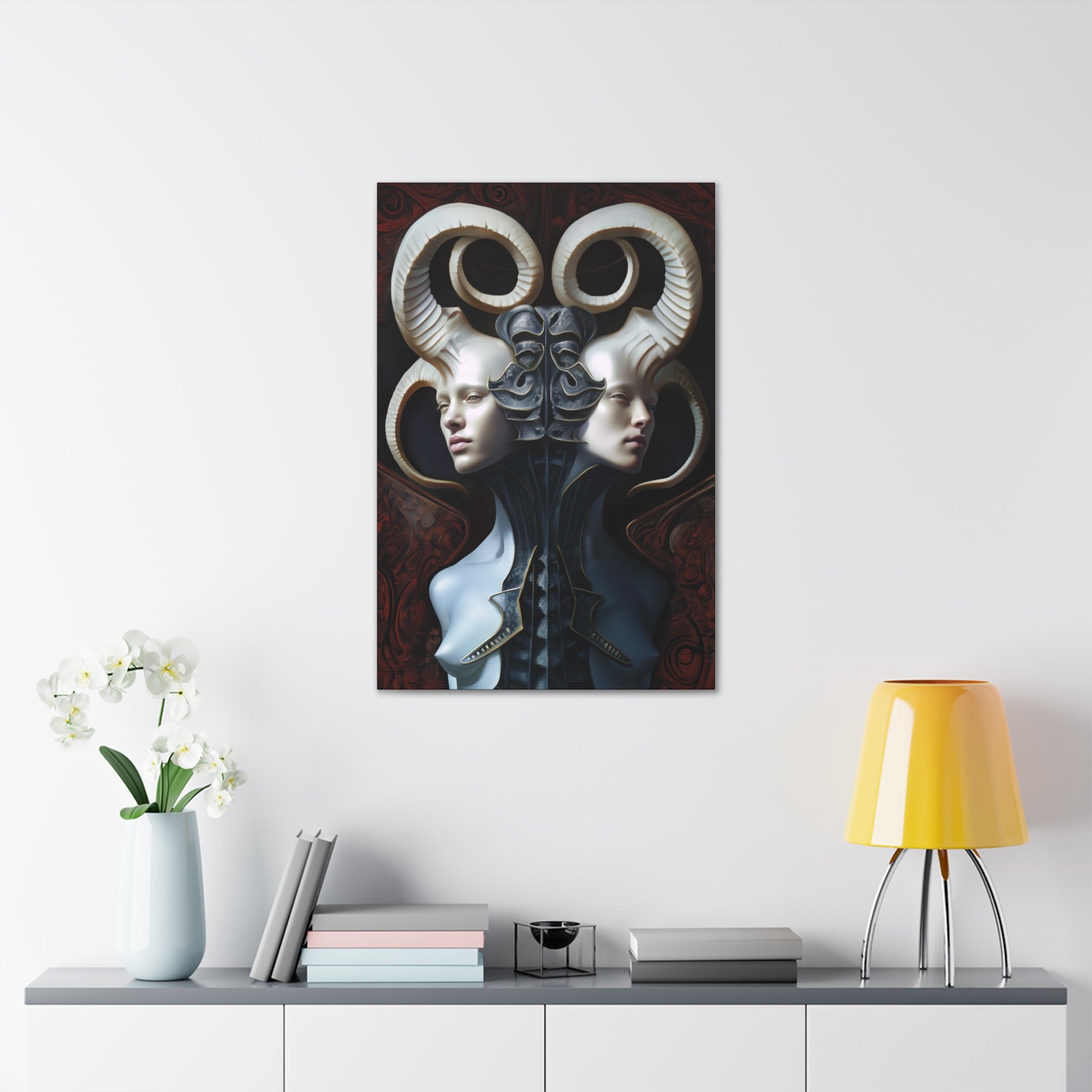 Harlequin's Ache Canvas Print