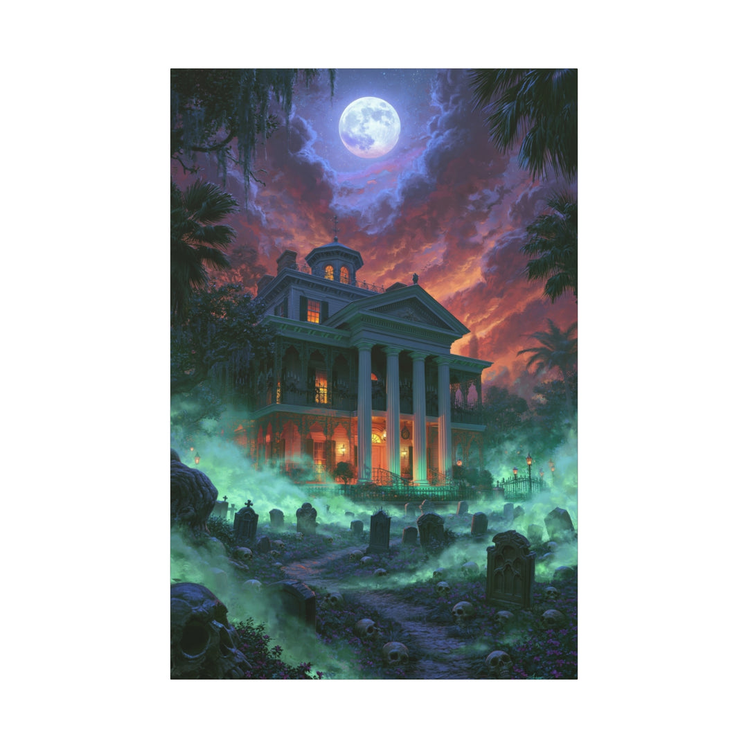 Southern Haunting Canvas Wall Art