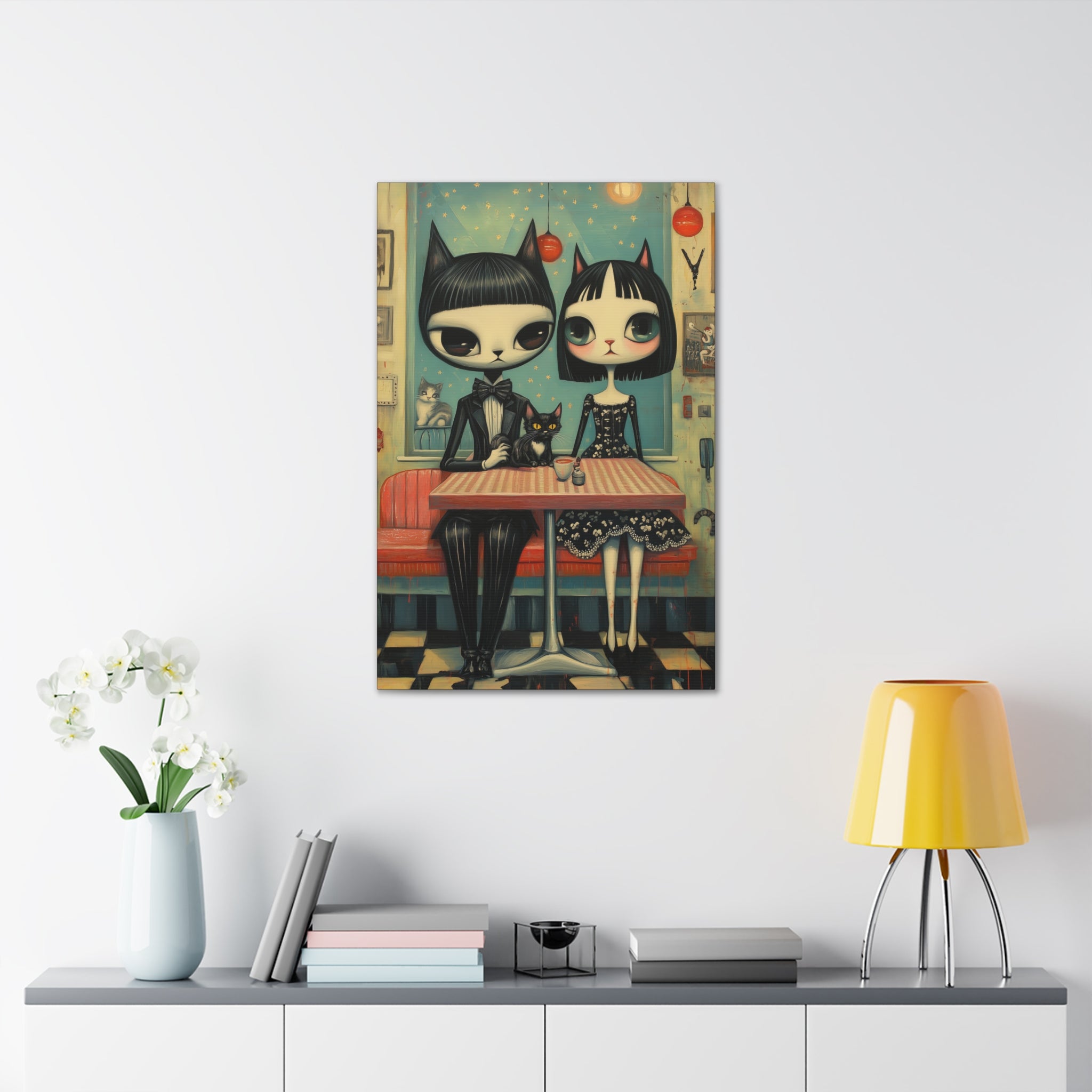 The Nite Diner Canvas Print