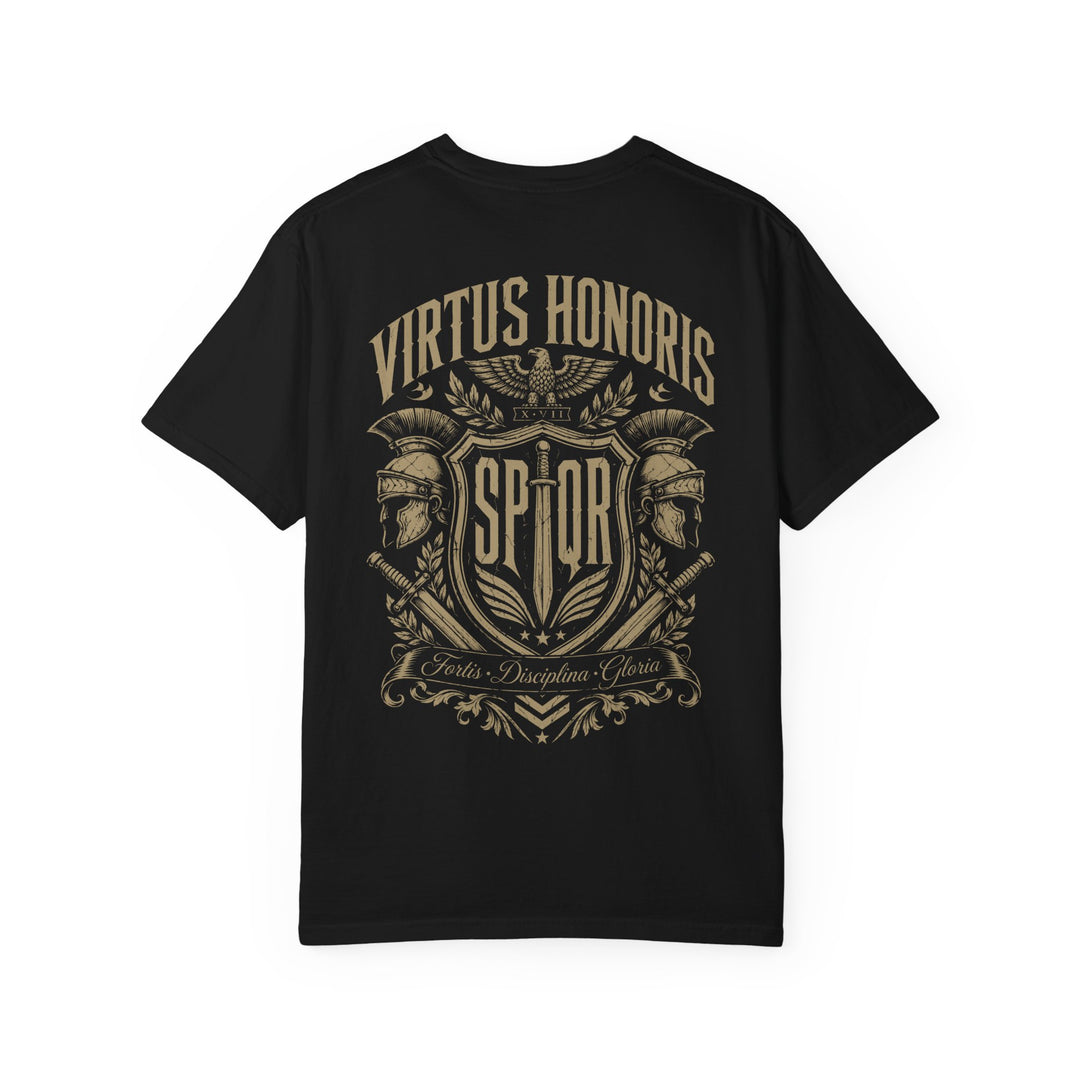 Roman Shield “Virtus Honoris” Mens WUNDERLAND Heritage Short Sleeve Tee