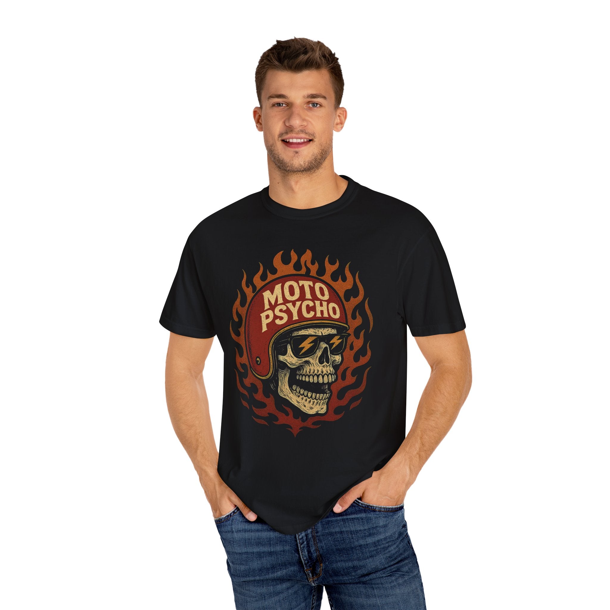 MOTO PSYCHO Mens WUNDERLAND Short Sleeve Tee