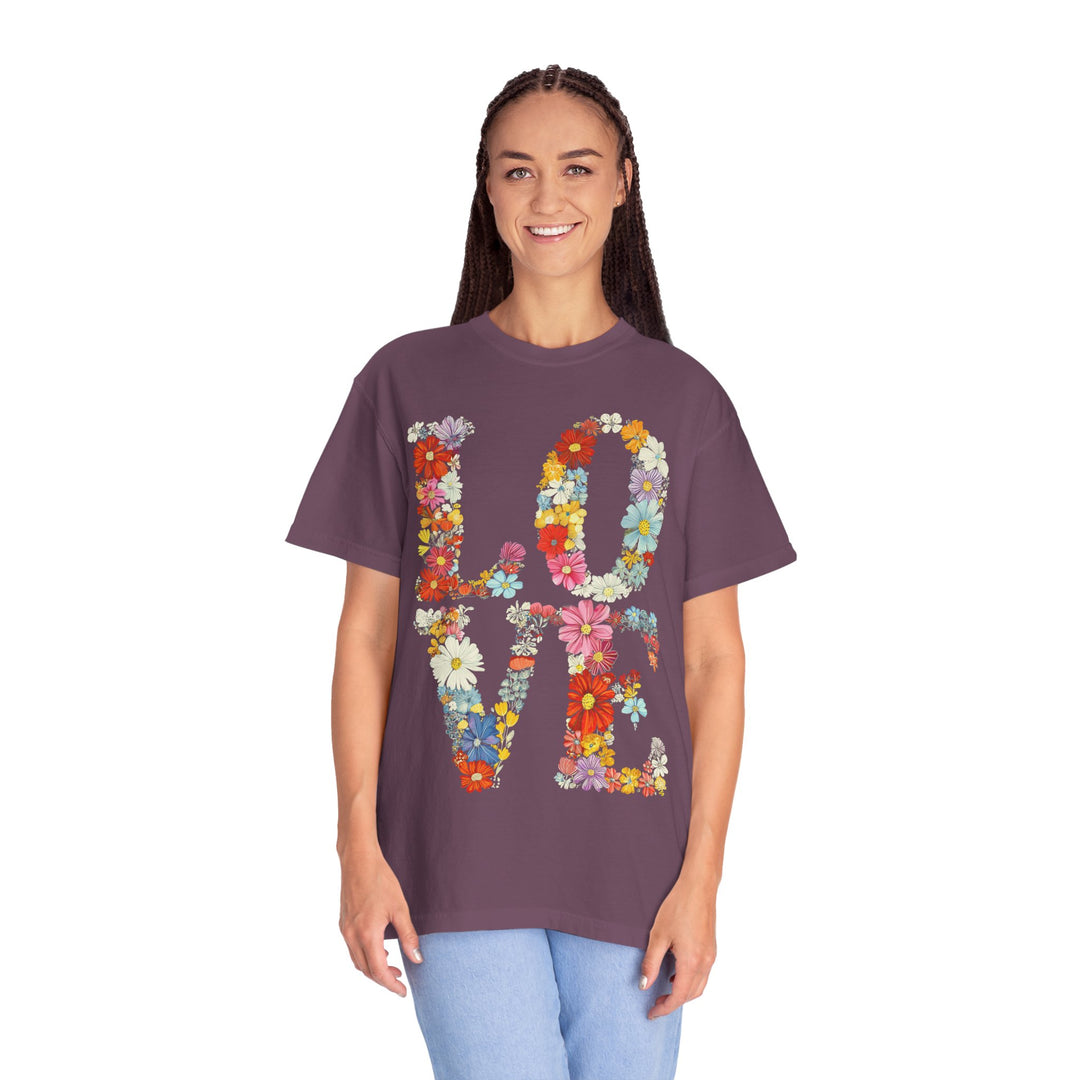 Floral LOVE Letters Womens L&
