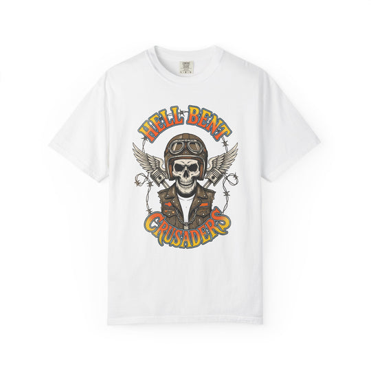 Hell Bent Crusaders MC Mens WUNDERLAND Heritage Short Sleeve Tee