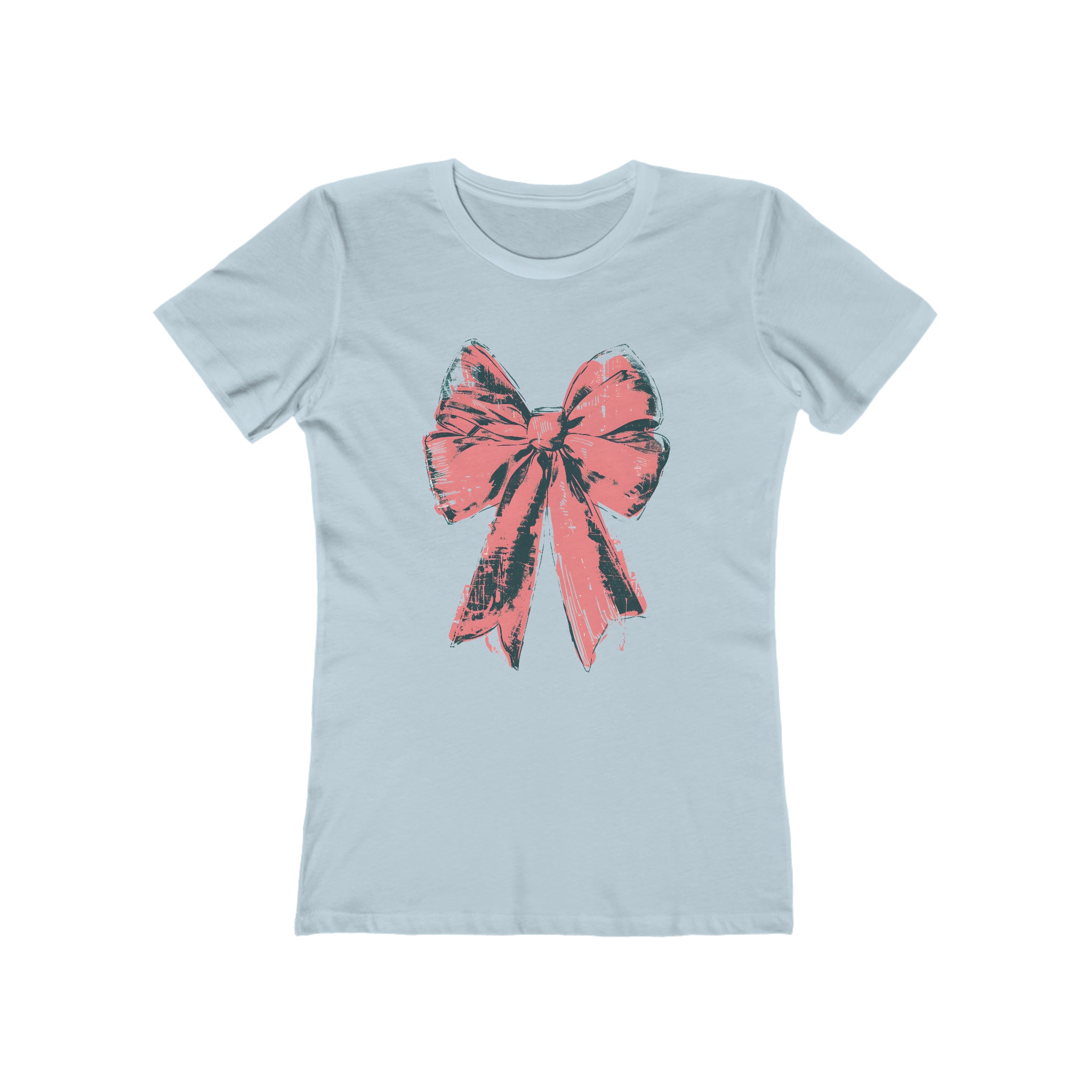 Little Bow Pink Womens L'Atomique Graphic Tee