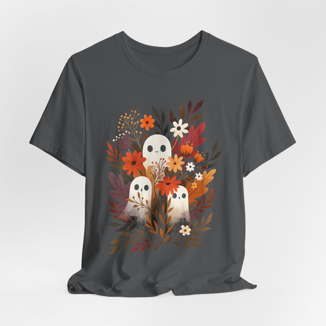 Autumn Ghosts Cute Fall Floral Women&