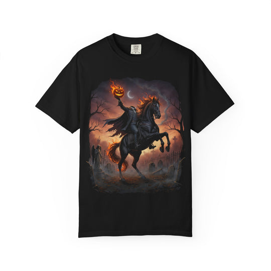Headless Horseman Sleepy Hollow Mens WUNDERLAND Halloween Booteek Short Sleeve Tee