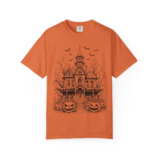 Spooky Haunted House Womens WUNDERLAND Halloween Booteek Short Sleeve Tee