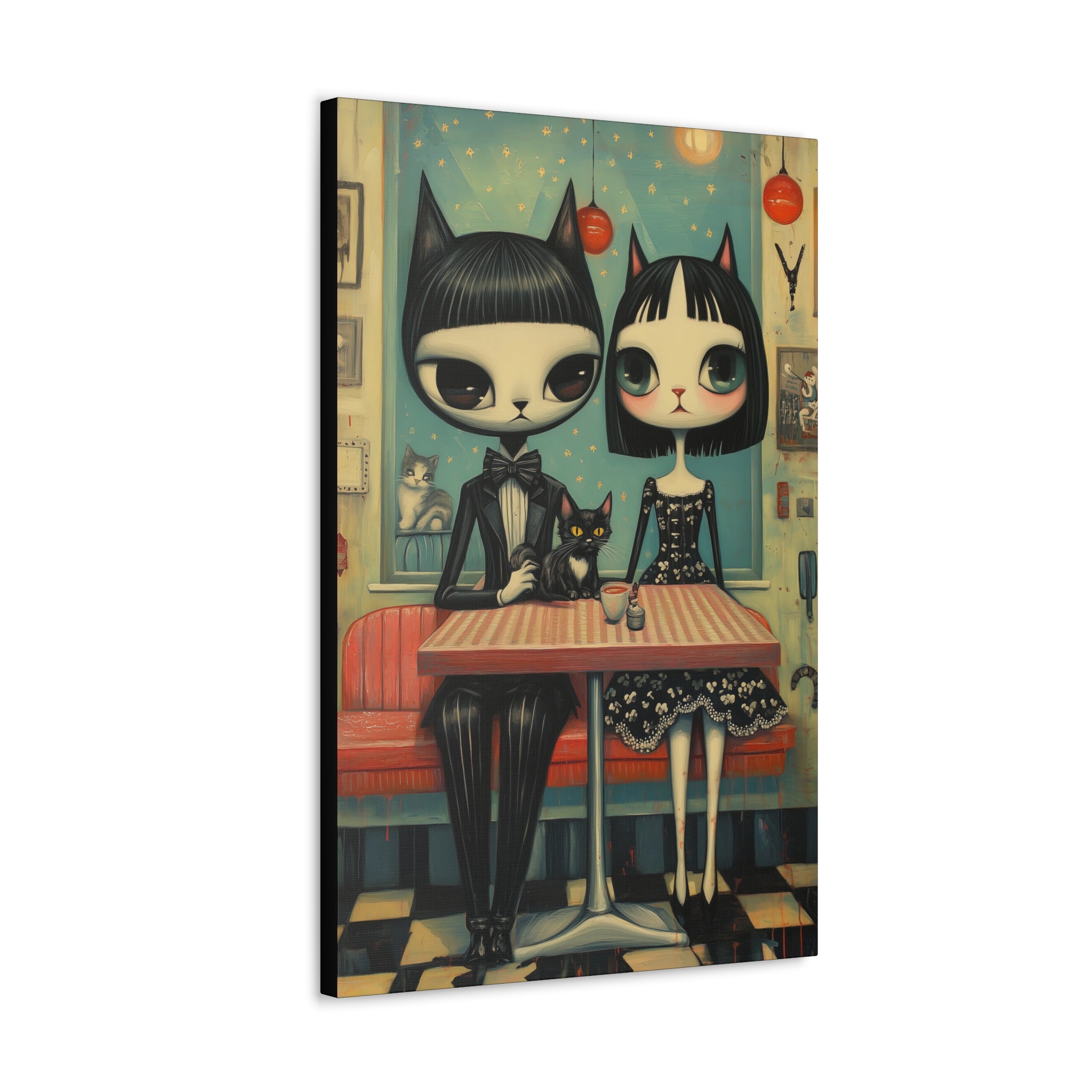 The Nite Diner Canvas Print