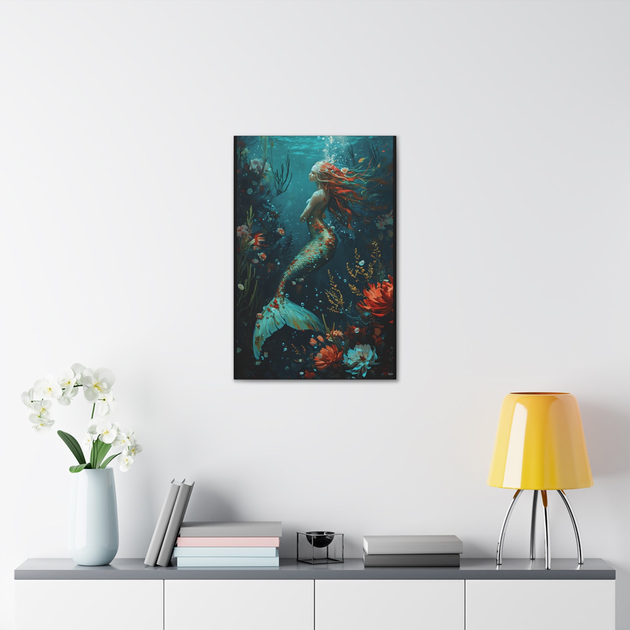 Dance of the Depths Canvas Print