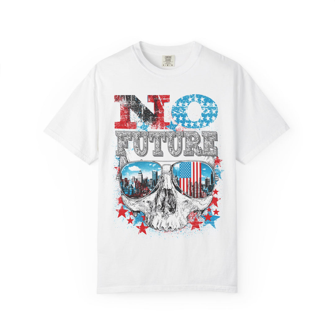 No Future Americana Skull Mens Skate ATOMYK Short Sleeve Tee