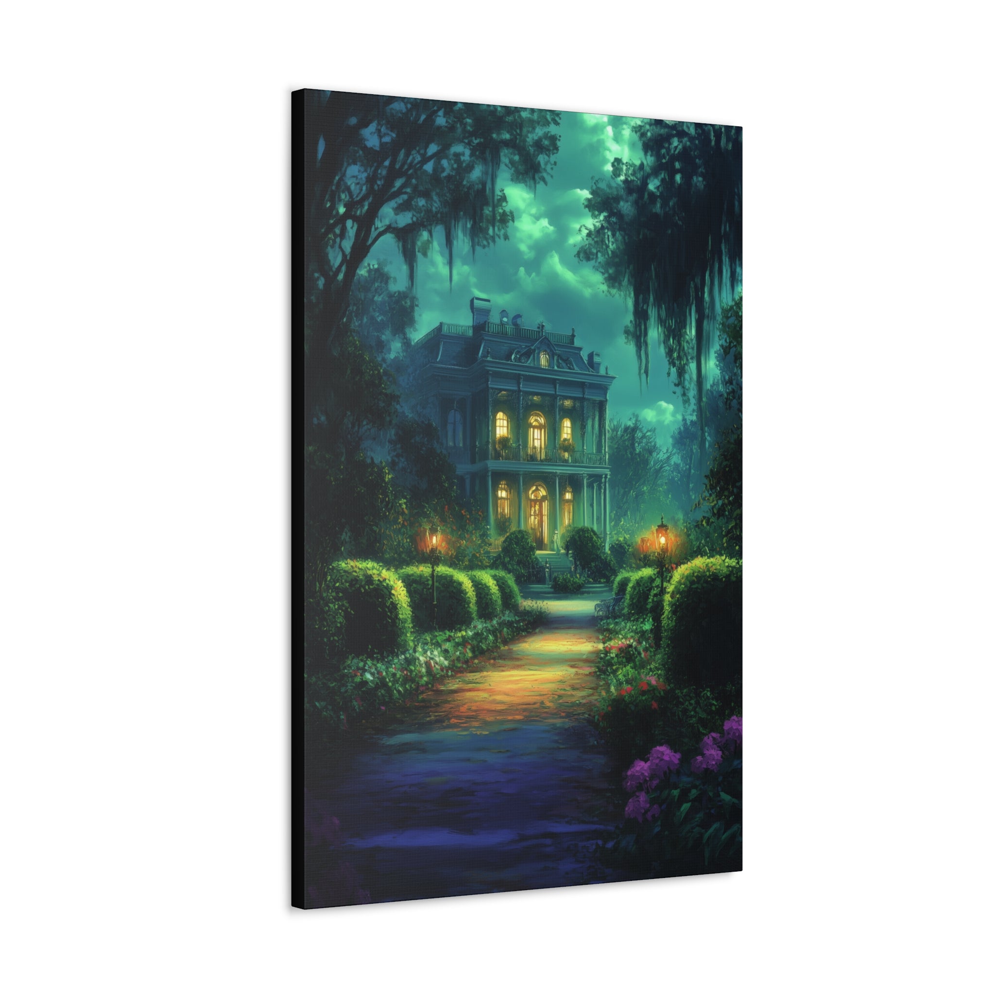 Night Garden Canvas Print