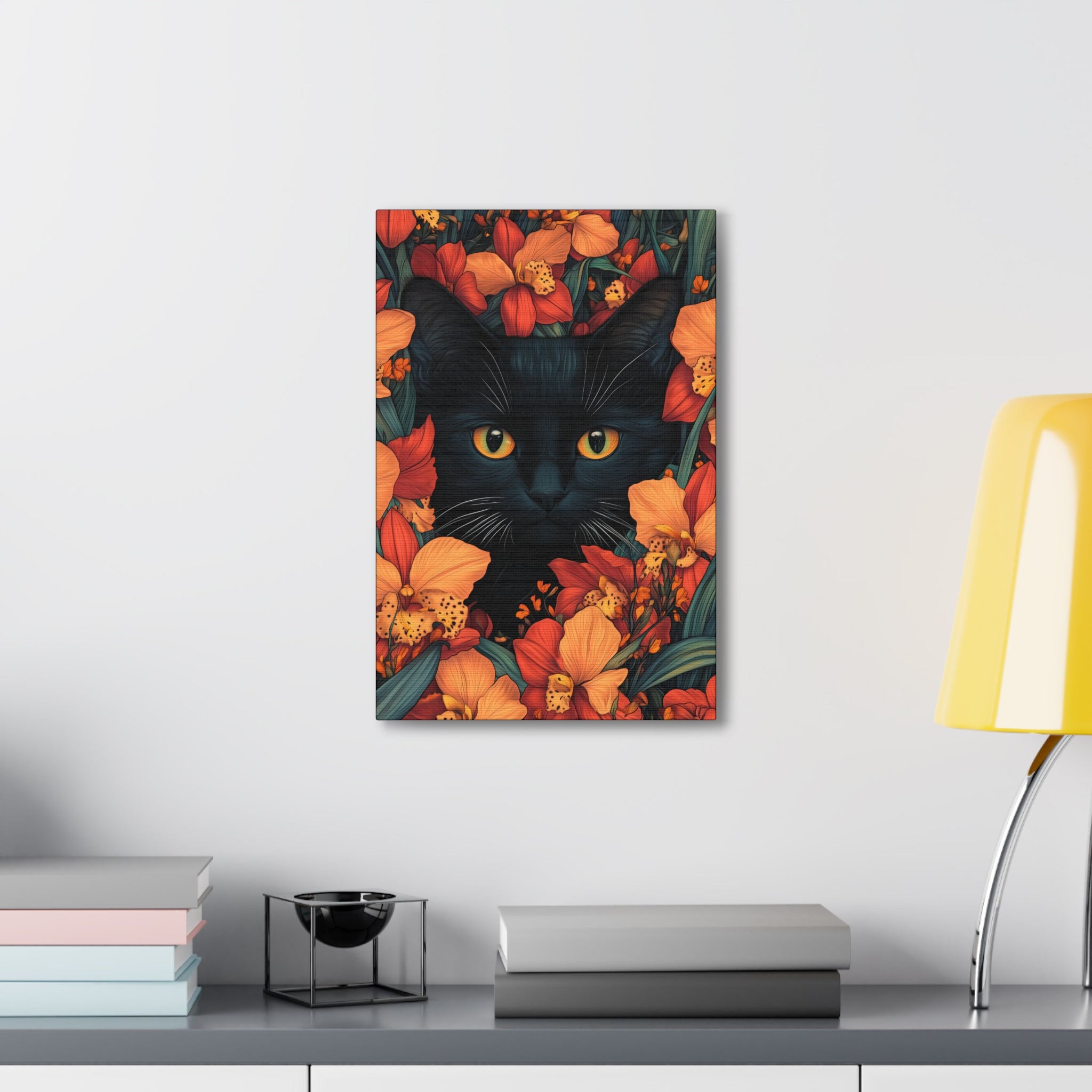 Purrfect Gaze Canvas Print